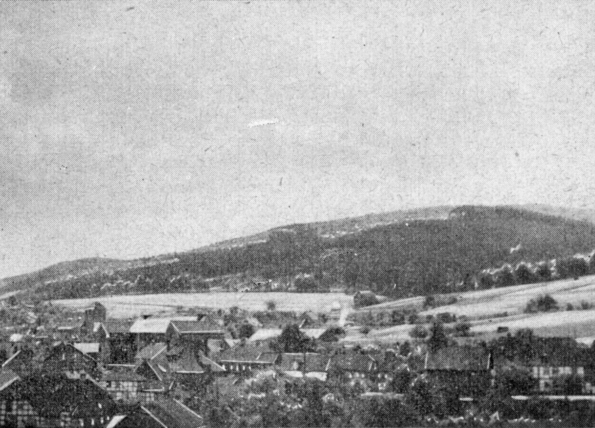 Blick vom Hüschebrink auf Eschershausen